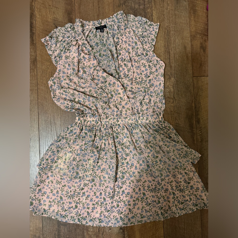Floral mini dress